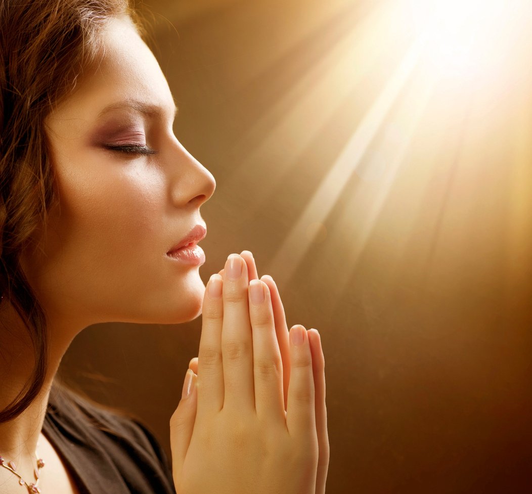 Young Woman Praying